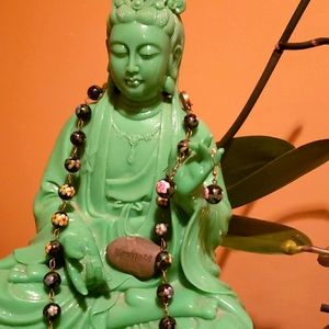 Cloisonne Necklace and Earrings Set